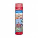 مدادرنگی 24 رنگ استوانه فلزی FABER CASTELL 115827